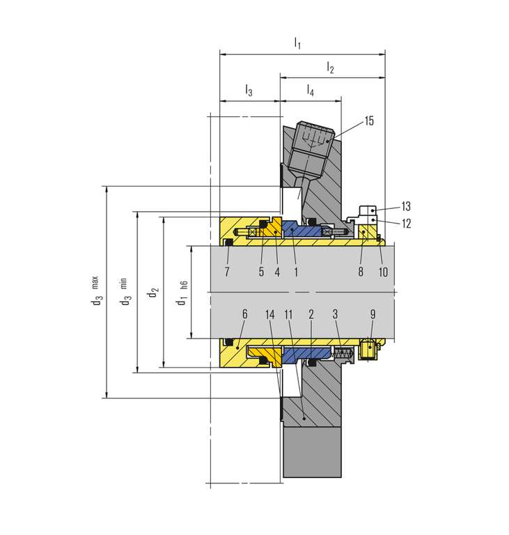 eCartex ANSI <br/>Single seals